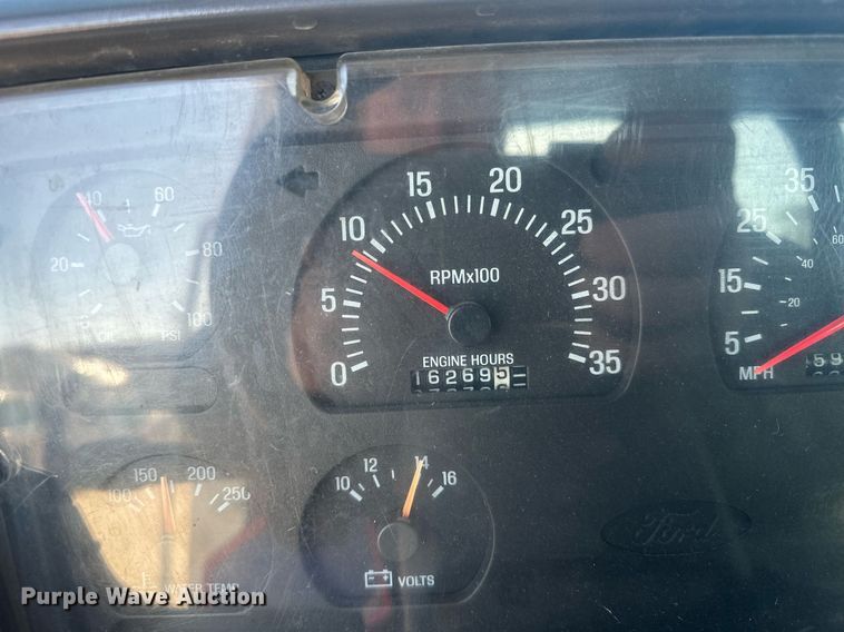 image for item MQ9509 1998 Ford  Louisville roll-off container truck