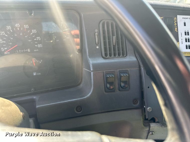 image for item MQ9509 1998 Ford  Louisville roll-off container truck