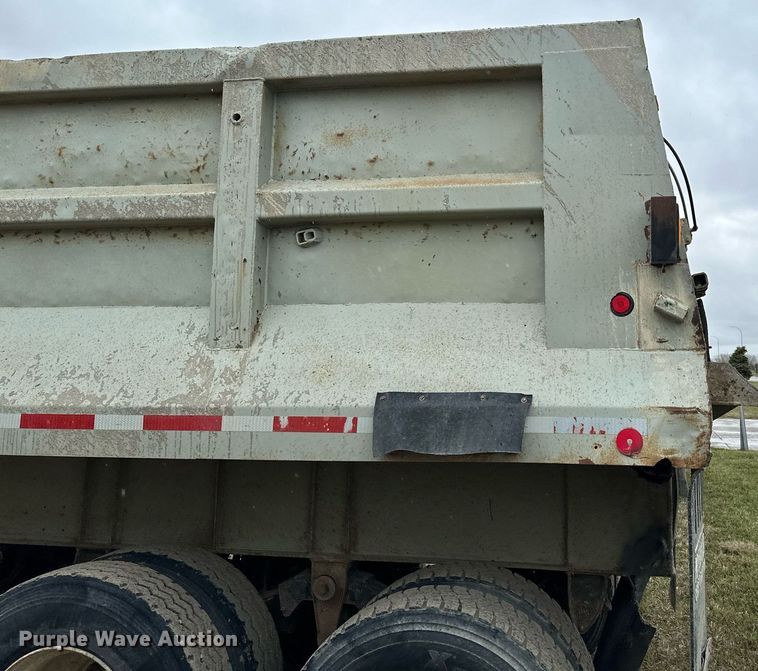 image for item MQ9513 1988 CMC  end dump trailer