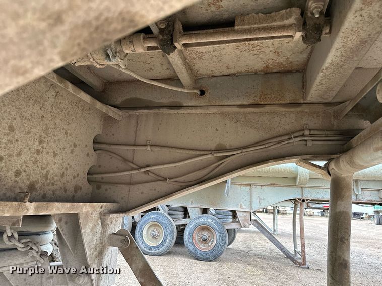 image for item MQ9513 1988 CMC  end dump trailer