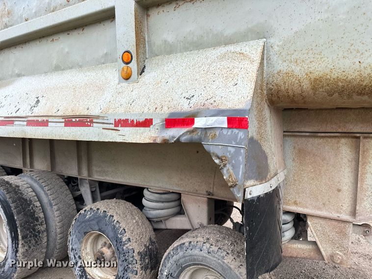 image for item MQ9513 1988 CMC  end dump trailer