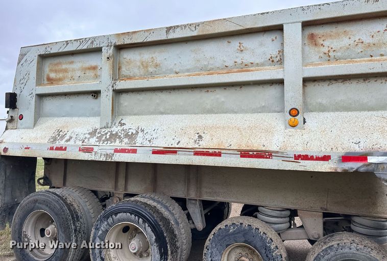 image for item MQ9513 1988 CMC  end dump trailer