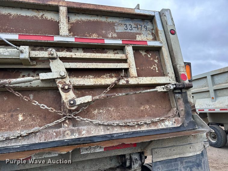 image for item MQ9513 1988 CMC  end dump trailer