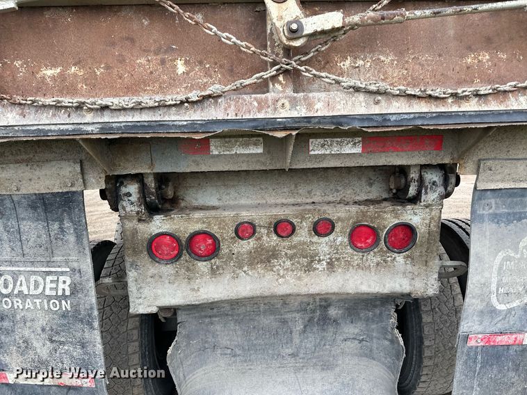image for item MQ9513 1988 CMC  end dump trailer