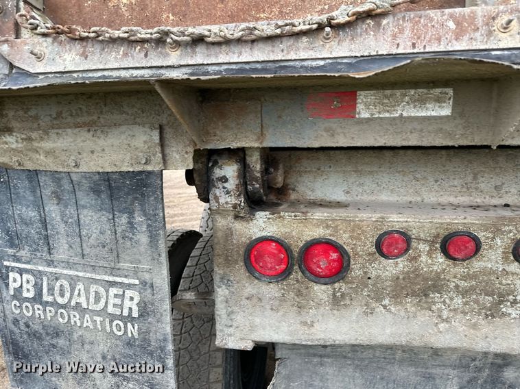 image for item MQ9513 1988 CMC  end dump trailer