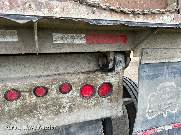 image for item MQ9513 1988 CMC  end dump trailer