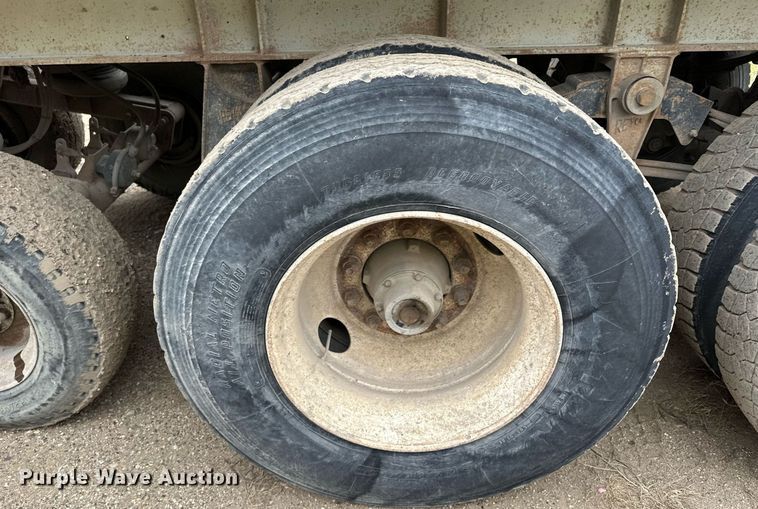image for item MQ9513 1988 CMC  end dump trailer