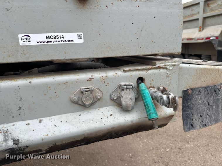 image for item MQ9514 1988 CMC  end dump trailer