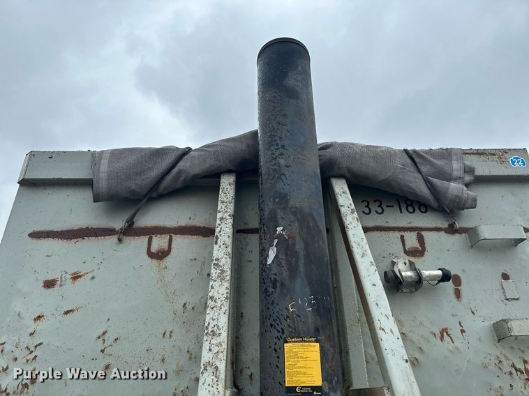 image for item MQ9514 1988 CMC  end dump trailer