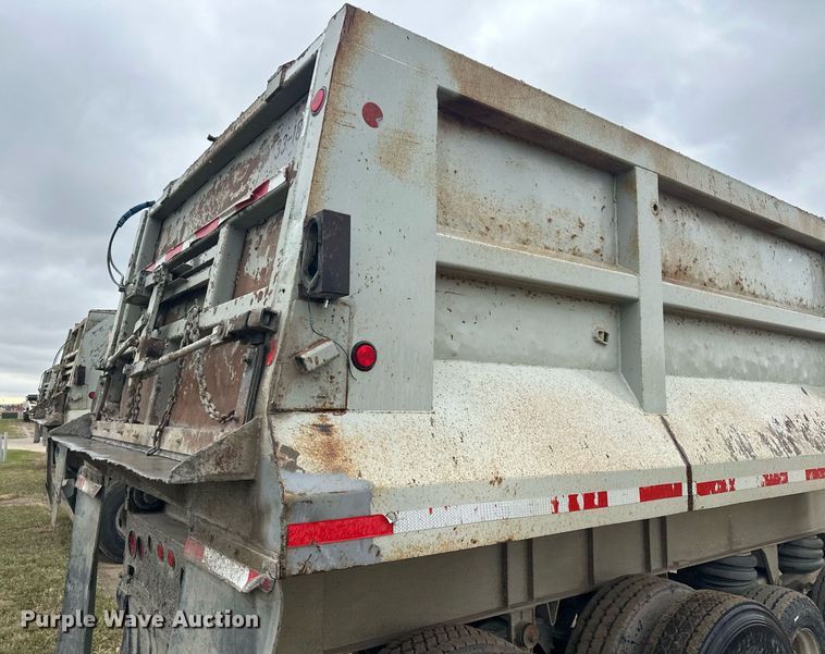 image for item MQ9514 1988 CMC  end dump trailer