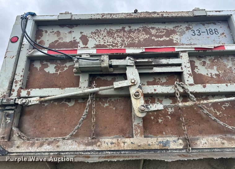 image for item MQ9514 1988 CMC  end dump trailer