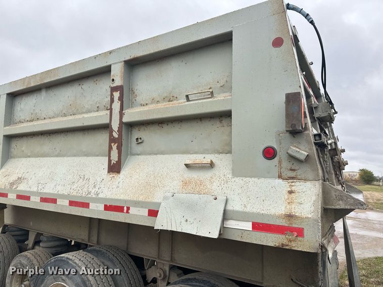 image for item MQ9514 1988 CMC  end dump trailer