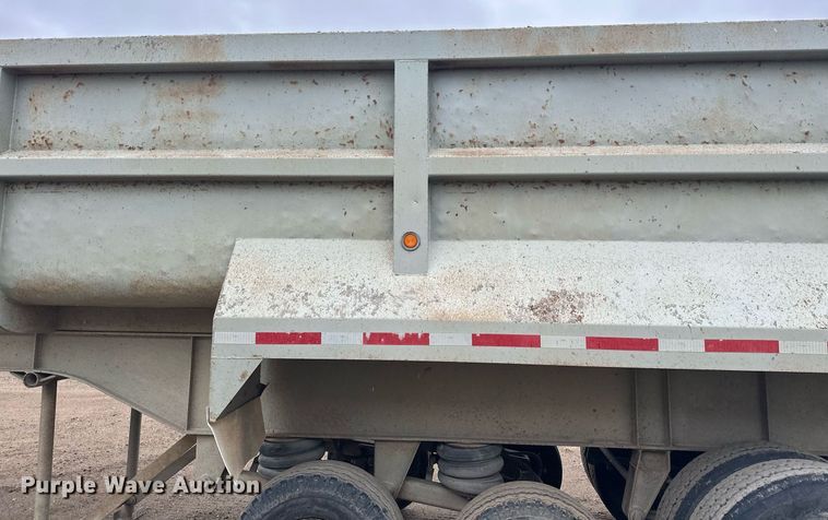 image for item MQ9514 1988 CMC  end dump trailer