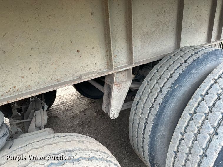 image for item MQ9514 1988 CMC  end dump trailer