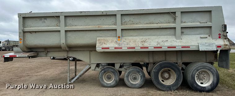 image for item MQ9516 1988 CMC  end dump trailer
