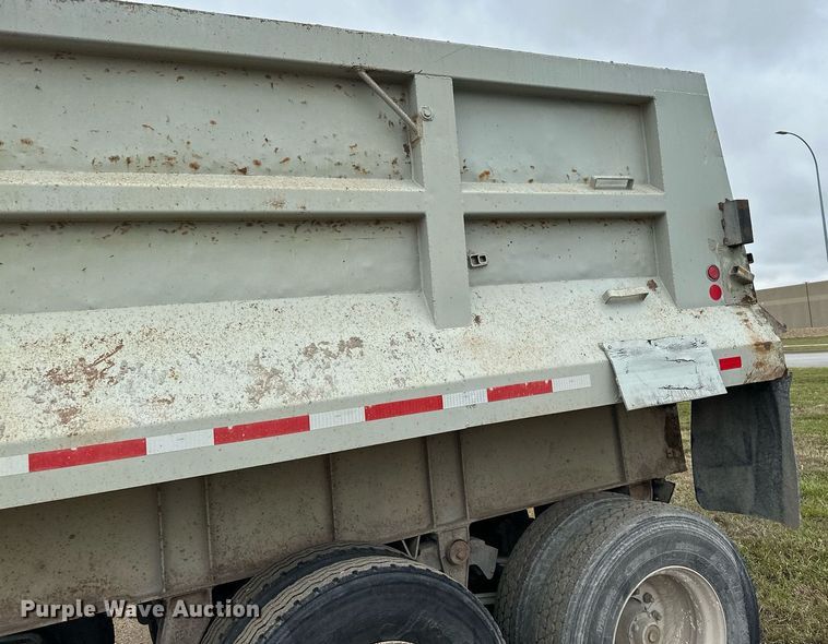 image for item MQ9516 1988 CMC  end dump trailer