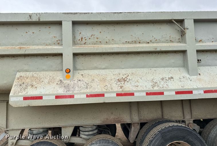 image for item MQ9516 1988 CMC  end dump trailer