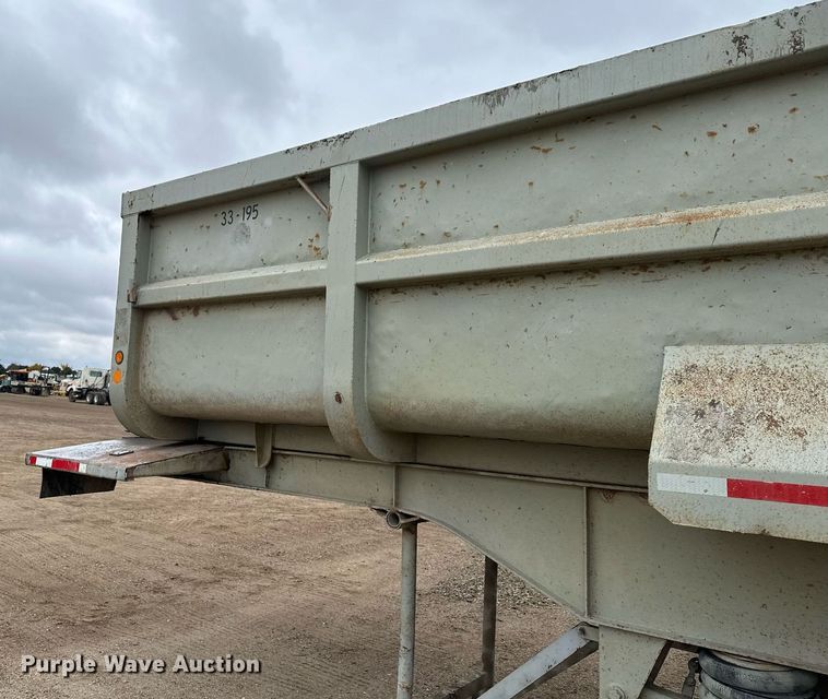 image for item MQ9516 1988 CMC  end dump trailer