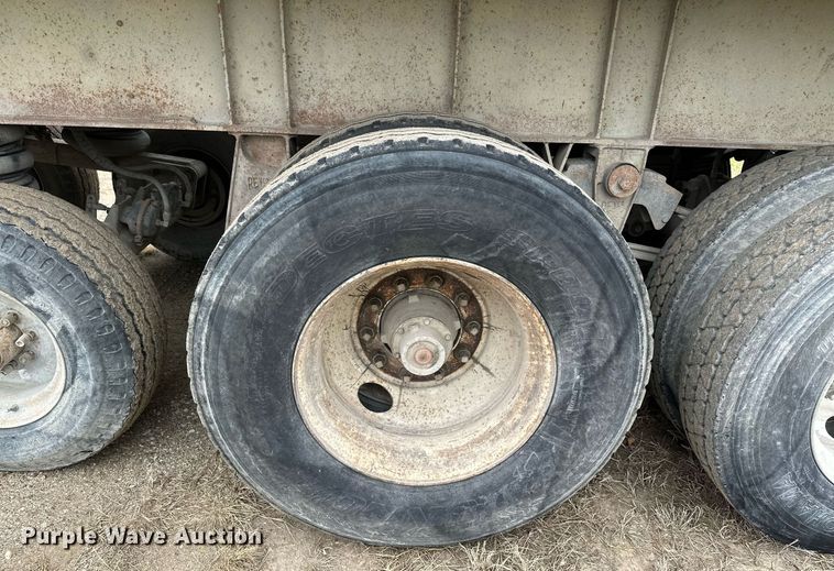 image for item MQ9516 1988 CMC  end dump trailer