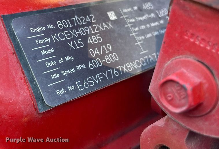 image for item NA9681 2020 Kenworth T880  semi truck