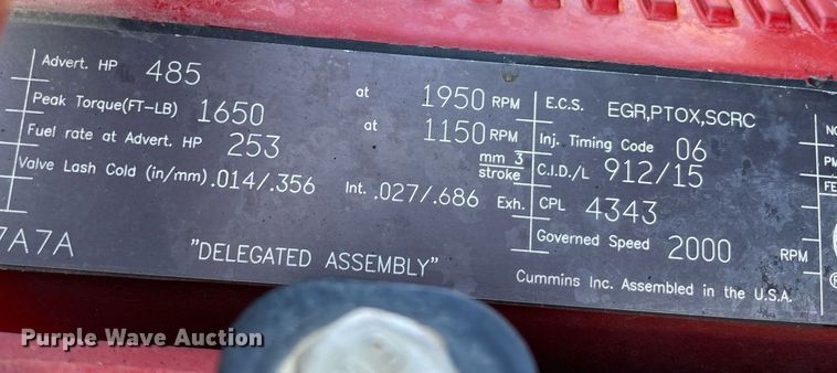 image for item NA9681 2020 Kenworth T880  semi truck