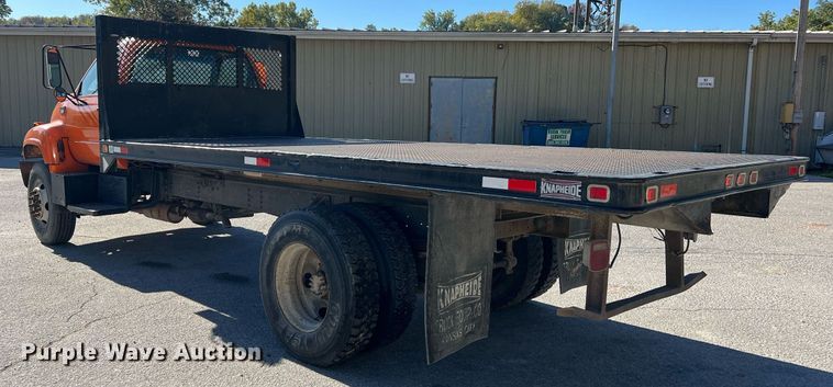 image for item NI9054 1999 GMC C6500  dump flatbed truck