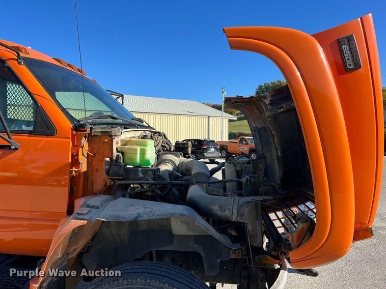 image for item NI9054 1999 GMC C6500  dump flatbed truck