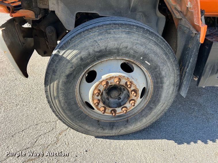 image for item NI9054 1999 GMC C6500  dump flatbed truck