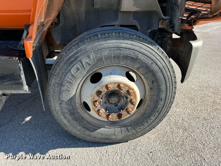 image for item NI9054 1999 GMC C6500  dump flatbed truck