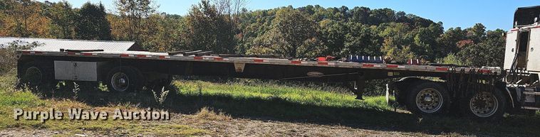 image for item NP9028 2004 Fontaine TFTW-6-8048WSAWK  flatbed trailer
