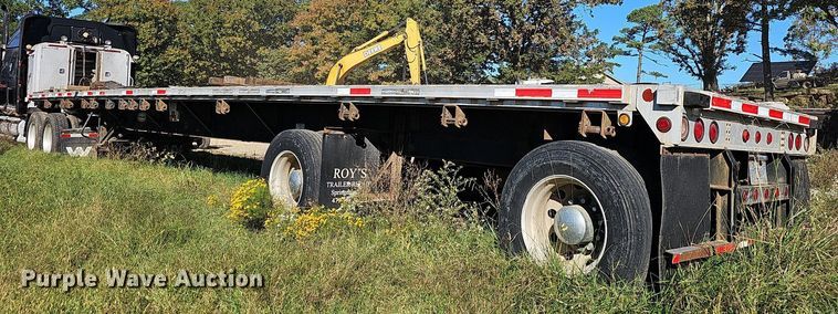 image for item NP9028 2004 Fontaine TFTW-6-8048WSAWK  flatbed trailer