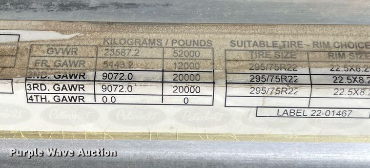 image for item NT9511 2010 Peterbilt 367  winch truck