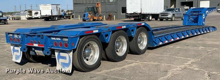 image for item NX9874 2008 Trail King TK110HDG-523  lowboy equipment trailer