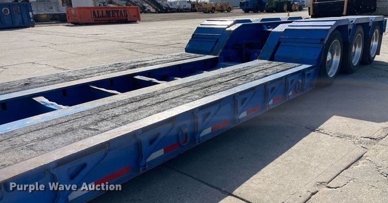 image for item NX9874 2008 Trail King TK110HDG-523  lowboy equipment trailer