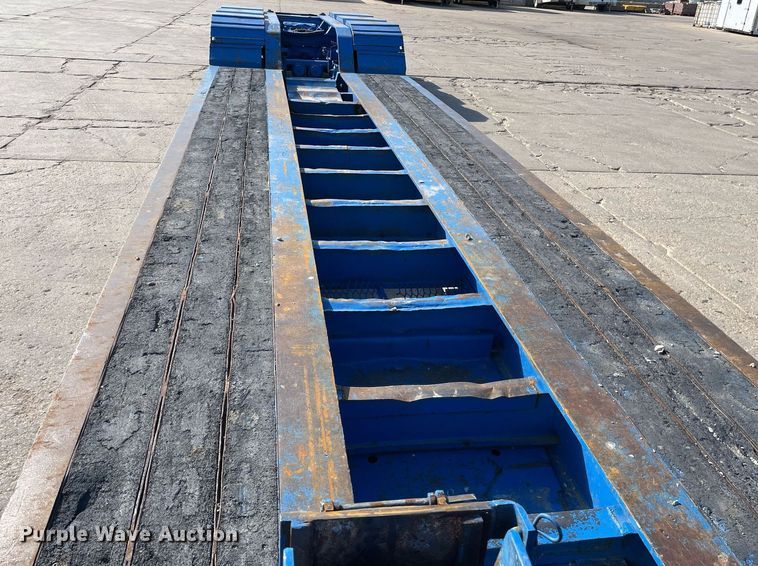 image for item NX9874 2008 Trail King TK110HDG-523  lowboy equipment trailer