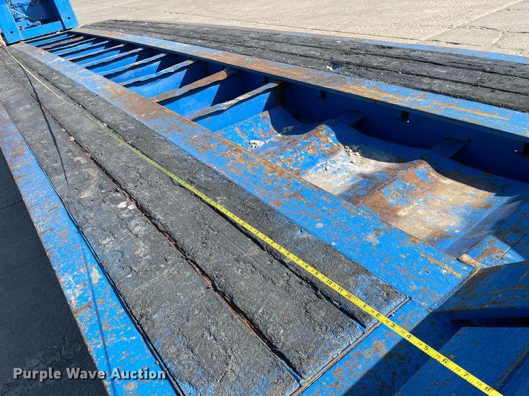 image for item NX9874 2008 Trail King TK110HDG-523  lowboy equipment trailer