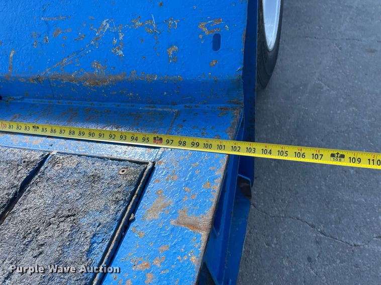 image for item NX9874 2008 Trail King TK110HDG-523  lowboy equipment trailer