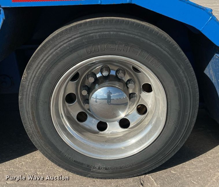 image for item NX9874 2008 Trail King TK110HDG-523  lowboy equipment trailer