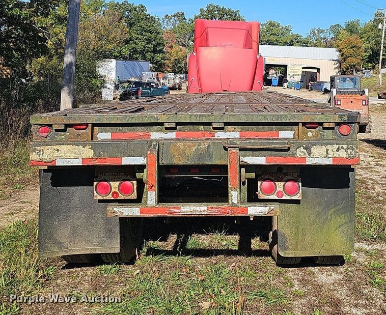 image for item OG9547 1995 Shop built  flatbed trailer