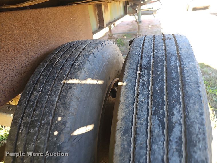 image for item OG9547 1995 Shop built  flatbed trailer