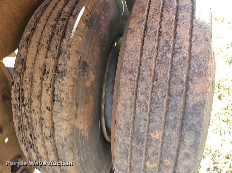 image for item OG9547 1995 Shop built  flatbed trailer