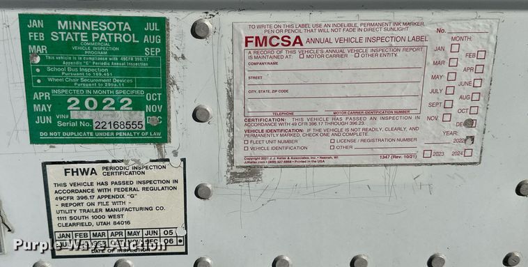 image for item OK9035 2006 Utility 3000R  Refrigerated Van Trailer