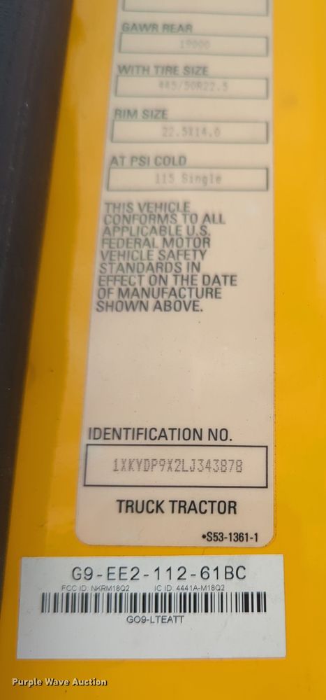 image for item OL9031 2020 Kenworth T680  semi truck