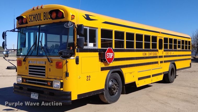 image for item DK8872 1995 Blue Bird TC2000  school bus