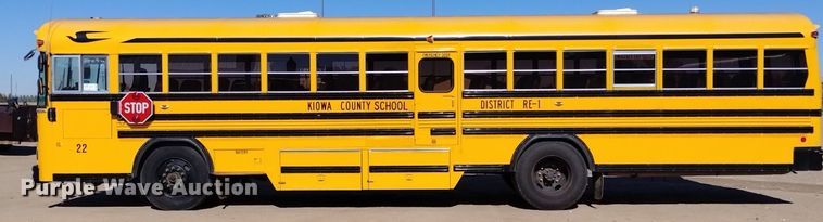 image for item DK8872 1995 Blue Bird TC2000  school bus