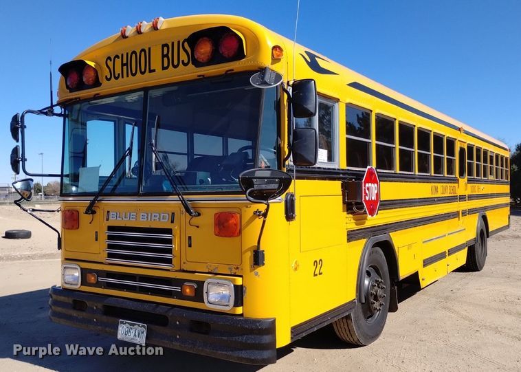 image for item DK8872 1995 Blue Bird TC2000  school bus