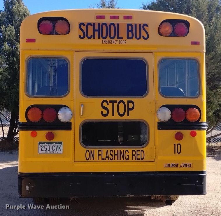 image for item DK8873 2003 Blue Bird  school bus
