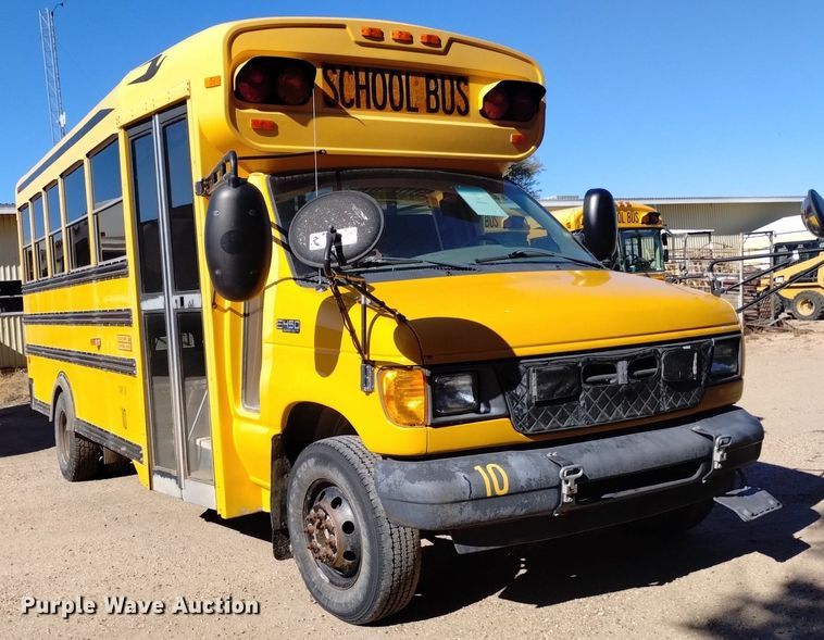image for item DK8873 2003 Blue Bird  school bus
