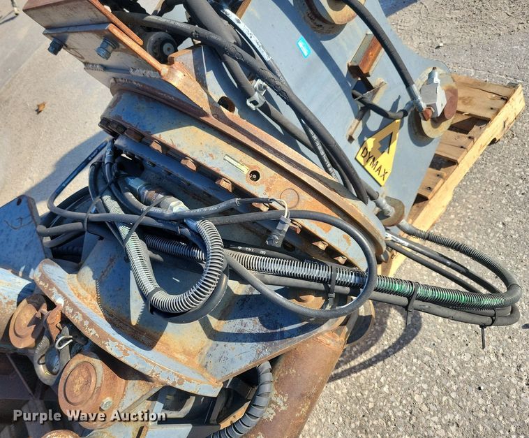 image for item DN4219 Dymax  60" W excavator grapple
