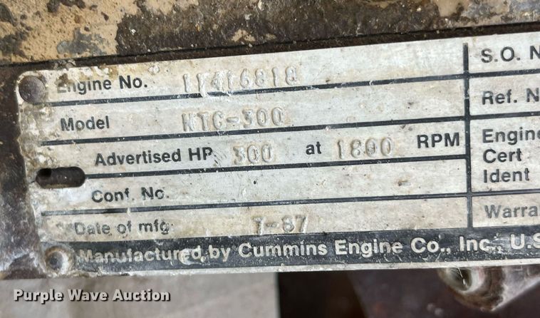 image for item DP2121 1988 Kenworth  semi truck